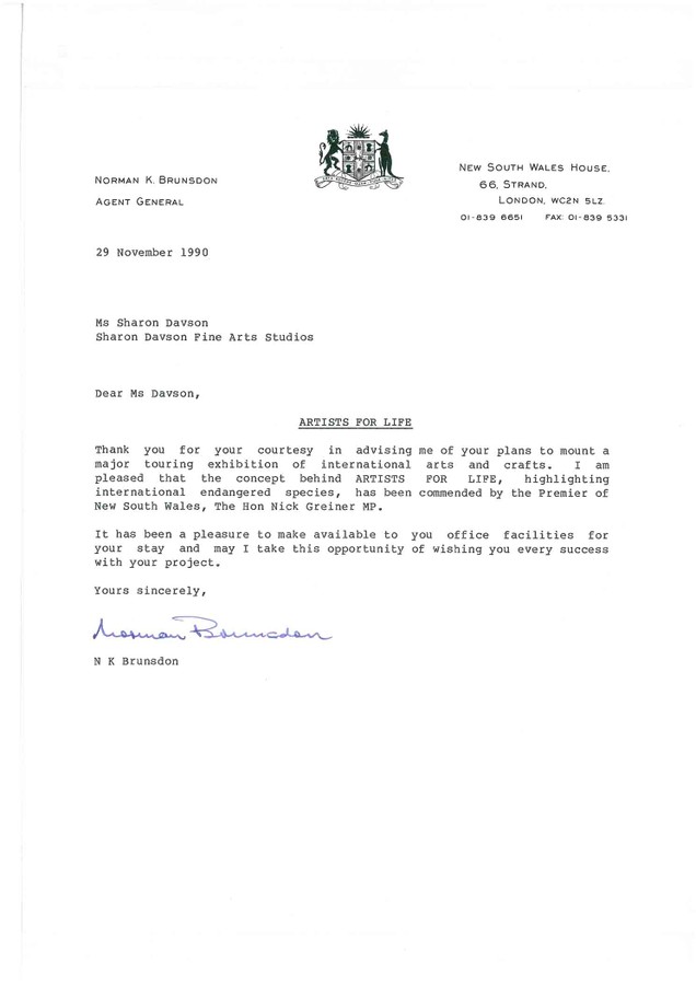 1990 - 11nov 29 - Norman K Brunsdon Agent General 1240x900