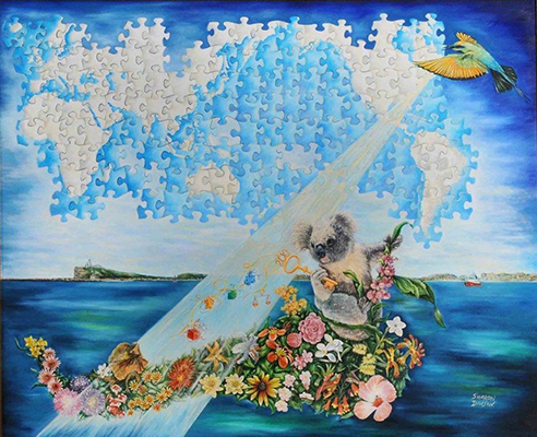 1997-1999 - On The Ark Of Salvation 4ft X 5ft NSW Australia 492 X 400