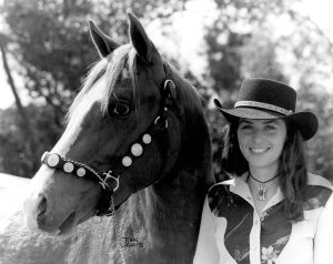 1981 Davson With Horse Sam