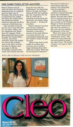 1983 - 3 March Cleo Magazine National Australia 1240x900