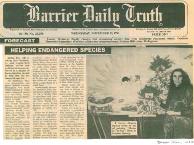 1991 - 11 Nov 13 - Barrier Daily Truth 1240x900