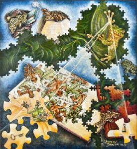 1998-2012 - I Wonder What Reality Is 60cm X 55 Cm - 2ft X 1ft 10ins QLD Australia 1240x900