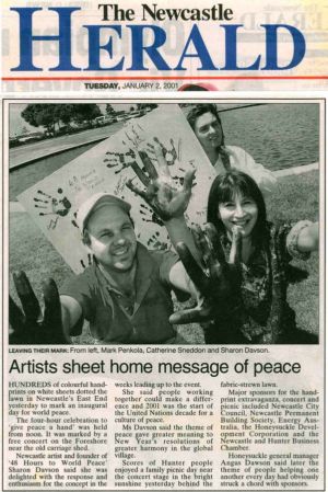 2001 - 1 Jan 2 - The Newcastle Herald 1240x900